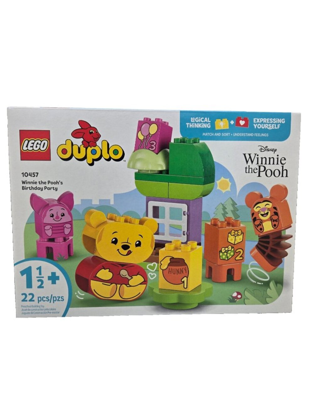 LEGO DUPLO Disney Winnie the Pooh Birthday Party 10457 22pc New Sealed